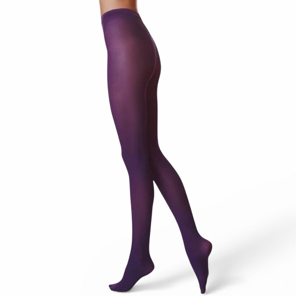 Fogal Rose Pink & Lavender Stockings Bundle(Size Small)